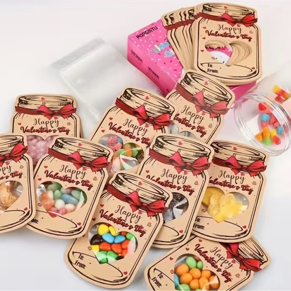 Valentine's Day Gift Tags with Twine - Picture 2 of 4